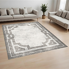Dijital Baskı Yıkanabilir Kaymaz Taban Salon Halısı Ve Yolluk RV058-FNL331 100x150 cm