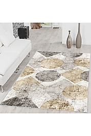 Rovigo Home Dijital Baskı Yıkanabilir Kaymaz Taban Salon Halı RVG1592 100x200 cm