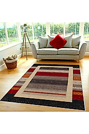 Rovigo Home Dijital Baskı Yıkanabilir Kaymaz Taban Salon Halı RVG0373 100x200 cm