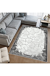 Rovigo Home Dijital Baskı Yıkanabilir Kaymaz Taban Salon Halı RVG0734 100x200 cm