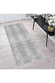 Rovigo Home Dijital Baskı Yıkanabilir Kaymaz Taban Salon Halı RVG1494 100x300 cm