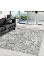 Rovigo Home Dijital Baskı Yıkanabilir Kaymaz Taban Salon Halı RVG0351 100x150 cm