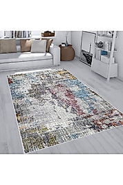 Rovigo Home Dijital Baskı Yıkanabilir Kaymaz Taban Salon Halı RVG1982-SD382 100x300 cm