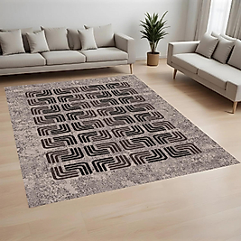 Dijital Baskı Yıkanabilir Kaymaz Taban Salon Halısı Ve Yolluk RVG0920-FNL151 100x300 cm