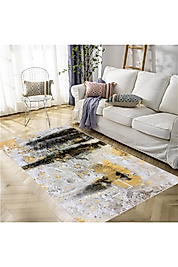 Rovigo Home Dijital Baskı Yıkanabilir Kaymaz Taban Salon Halı RVG1931-SD172 100x150 cm