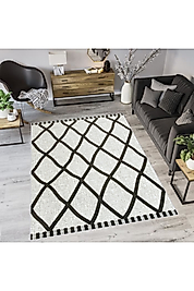 Rovigo Home Dijital Baskı Yıkanabilir Kaymaz Taban Salon Halı RVG0767 100x200 cm