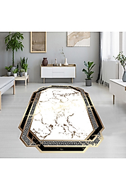 Rovigo Home Dijital Baskı Yıkanabilir Kaymaz Taban Salon Halı RVG1912-SM71 100x300 cm
