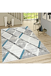 Rovigo Home Dijital Baskı Yıkanabilir Kaymaz Taban Salon Halı RVG0737 100x300 cm