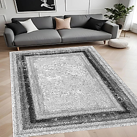 Dijital Baskı Yıkanabilir Kaymaz Taban Salon Halısı Ve Yolluk RVG0930-FNL162 100x300 cm