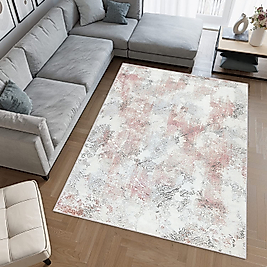 Rovigo Home Dijital Baskı Yıkanabilir Kaymaz Taban Salon Halı RVG0777 100x150 cm