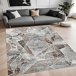 Dijital Baskı Yıkanabilir Kaymaz Taban Salon Halısı Ve Yolluk RV038-FNL302 100x200 cm