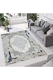 Rovigo Home Dijital Baskı Yıkanabilir Kaymaz Taban Salon Halı RVG0766 100x150 cm