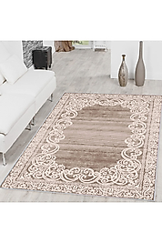 Rovigo Home Dijital Baskı Yıkanabilir Kaymaz Taban Salon Halı RVG1485 100x150 cm