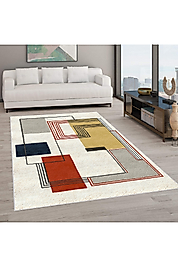 Rovigo Home Dijital Baskı Yıkanabilir Kaymaz Taban Salon Halı RVG0584 100x150 cm