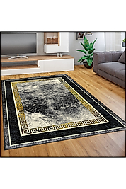 Rovigo Home Dijital Baskı Yıkanabilir Kaymaz Taban Salon Halı RVG1917-HT1110 100x300 cm