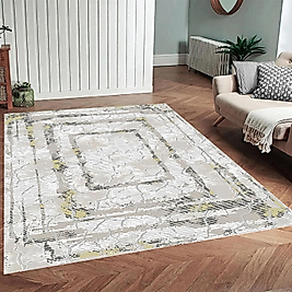 Dijital Baskı Yıkanabilir Kaymaz Taban Salon Halısı Ve Yolluk RVG0966-FNL215 100x200 cm