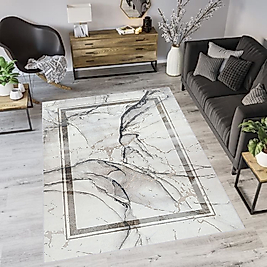 Rovigo Home Dijital Baskı Yıkanabilir Kaymaz Taban Salon Halı RVG0770 100x300 cm