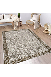 Rovigo Home Dijital Baskı Yıkanabilir Kaymaz Taban Salon Halı RVG1972-SD998 100x200 cm