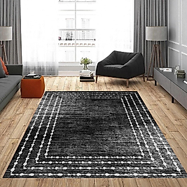 Dijital Baskı Yıkanabilir Kaymaz Taban Salon Halısı Ve Yolluk RVG0815-FNL25 100x300 cm