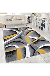 Rovigo Home Dijital Baskı Yıkanabilir Kaymaz Taban Salon Halı RVG1813 100x150 cm