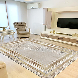 Dijital Baskı Yıkanabilir Kaymaz Taban Salon Halısı Ve Yolluk RV095-FNL382 100x200 cm