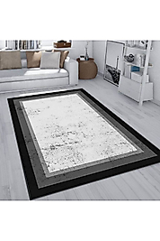 Rovigo Home Dijital Baskı Yıkanabilir Kaymaz Taban Salon Halı RVG1947-SM477 100x300 cm