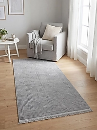 Rovigo Home Şönil premium Dokuma Halı-Gri