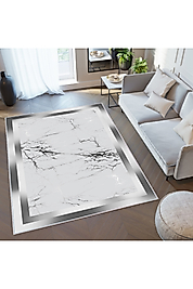 Rovigo Home Dijital Baskı Yıkanabilir Kaymaz Taban Salon Halı RVG0316-SD448 100x150 cm