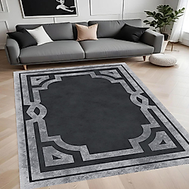 Dijital Baskı Yıkanabilir Kaymaz Taban Salon Halısı Ve Yolluk RV059-FNL332 100x300 cm