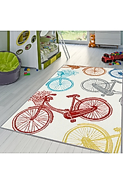 Rovigo Home Dijital Baskı Yıkanabilir Kaymaz Taban Çocuk Halısı RVG4027 100x150