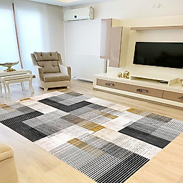 Dijital Baskı Yıkanabilir Kaymaz Taban Salon Halısı Ve Yolluk RV114-FNL420 100x300 cm