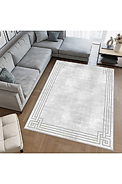 Rovigo Home Dijital Baskı Yıkanabilir Kaymaz Taban Salon Halı RVG0473 100x200 cm