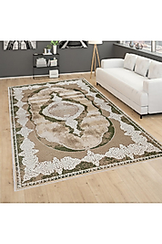 Rovigo Home Dijital Baskı Yıkanabilir Kaymaz Taban Salon Halı RVG0773 100x200 cm