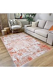 Rovigo Home Dijital Baskı Yıkanabilir Kaymaz Taban Salon Halı RVG0689 100x150 cm