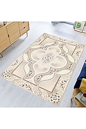 Rovigo Home Dijital Baskı Yıkanabilir Kaymaz Taban Salon Halı RVG0368 100x200 cm