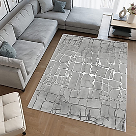 Rovigo Home Dijital Baskı Yıkanabilir Kaymaz Taban Salon Halı RVG0694 100x150 cm