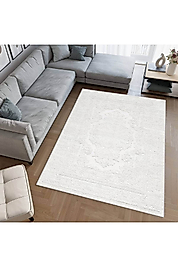 Rovigo Home Dijital Baskı Yıkanabilir Kaymaz Taban Salon Halı RVG1990-SM490 100x150 cm