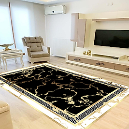Dijital Baskı Yıkanabilir Kaymaz Taban Salon Halısı Ve Yolluk RVG0839-FNL49 100x200 cm