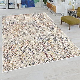 Rovigo Home Dijital Baskı Yıkanabilir Kaymaz Taban Salon Halı RVG0718 120x180 cm