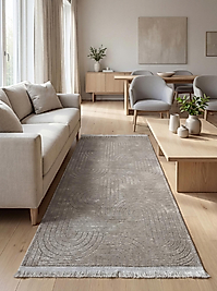 Rovigo Home Şönil Sedef Dokuma Halı-Vizon