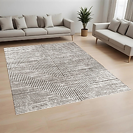 Dijital Baskı Yıkanabilir Kaymaz Taban Salon Halısı Ve Yolluk RV021-FNL276 100x150 cm