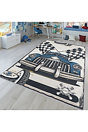 Rovigo Home Dijital Baskı Yıkanabilir Kaymaz Taban Çocuk Halısı RVG4062 100x200