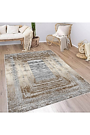 Rovigo Home Dijital Baskı Yıkanabilir Kaymaz Taban Salon Halı RVG1981-SM554 100x200 cm