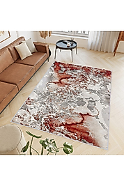 Rovigo Home Dijital Baskı Yıkanabilir Kaymaz Taban Salon Halı RVG0435 100x200 cm
