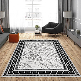 Dijital Baskı Yıkanabilir Kaymaz Taban Salon Halısı Ve Yolluk RV176-FNL483 100x200 cm