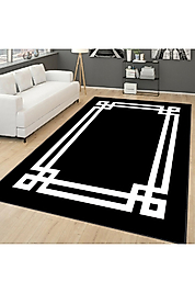 Rovigo Home Dijital Baskı Yıkanabilir Kaymaz Taban Salon Halı RVG0077-SD694 100x200 cm