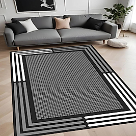 Dijital Baskı Yıkanabilir Kaymaz Taban Salon Halısı Ve Yolluk RVG0990-FNL240 100x150 cm
