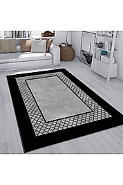 Rovigo Home Dijital Baskı Yıkanabilir Kaymaz Taban Salon Halı RVG1989-SM413 100x150 cm