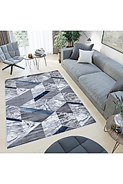 Rovigo Home Dijital Baskı Yıkanabilir Kaymaz Taban Salon Halı RVG0426 100x300 cm