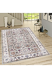 Rovigo Home Dijital Baskı Yıkanabilir Kaymaz Taban Salon Halı RVG1480 100x200 cm